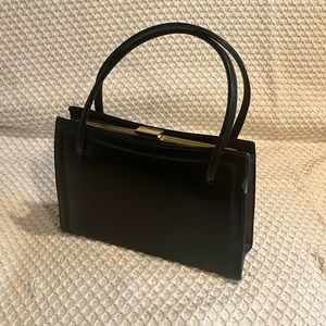 Vintage leather handbag